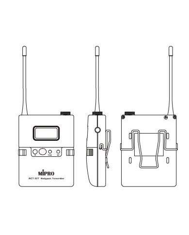 ACT-32T Trasmettitore bodypack per Mipro