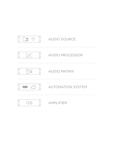 MFA208 Amplificatore integrato. Possibilità modulo di streaming audio o di radio Internet