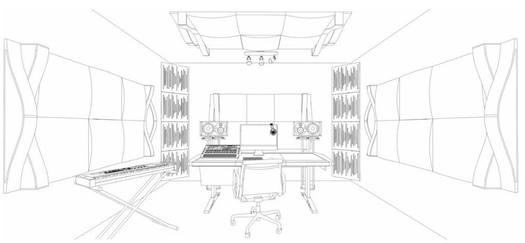 acustica studio registrazione